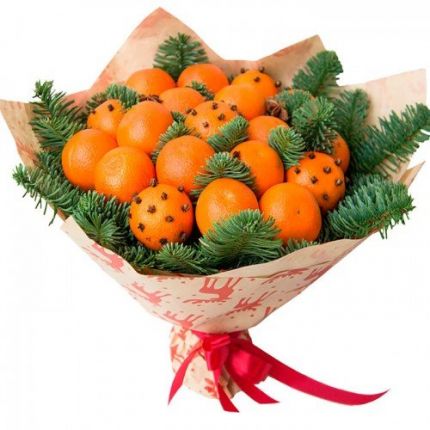 Букет "Оранжевое настроение" ― Цветы Росcии с доставкой в по Уфе